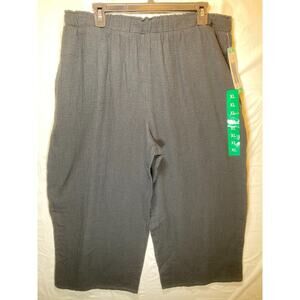 Jessica Simpson Women’s Pull-On Gauze Pants, Black, XL